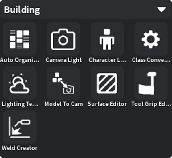Studio Plugin Building tools
