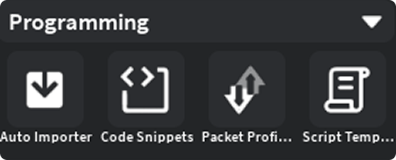 Studio Plugin Programming tools